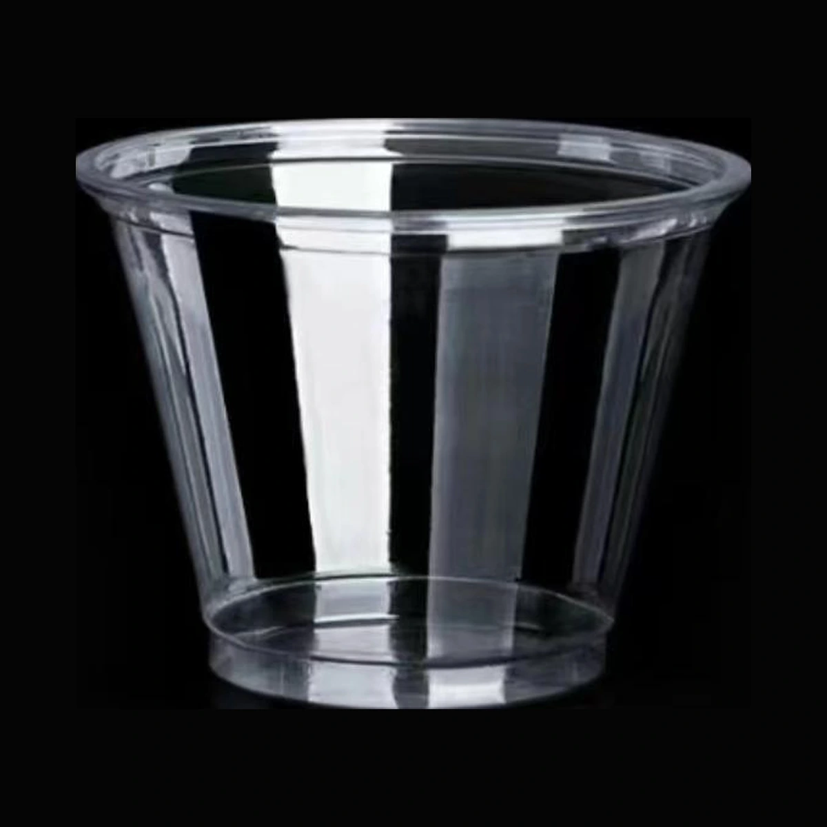 [1,000 ct] 9 oz Clear Plastic Cold Cups | PET | 93 mm