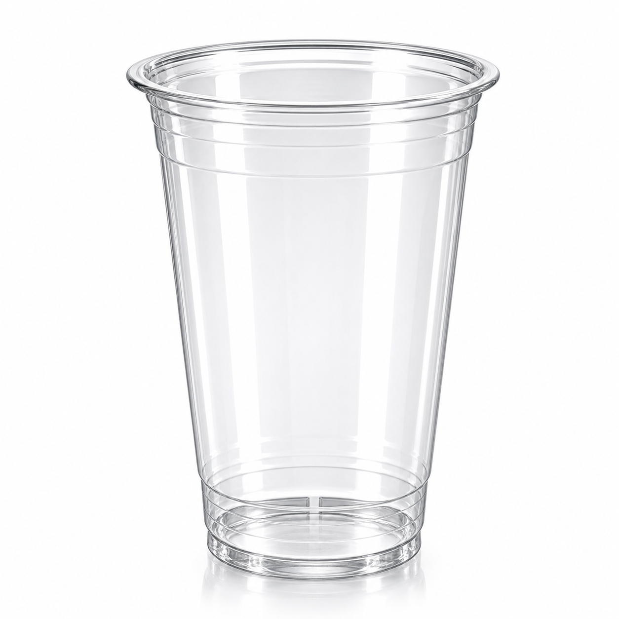 20 oz clear PET cold cup white background product image